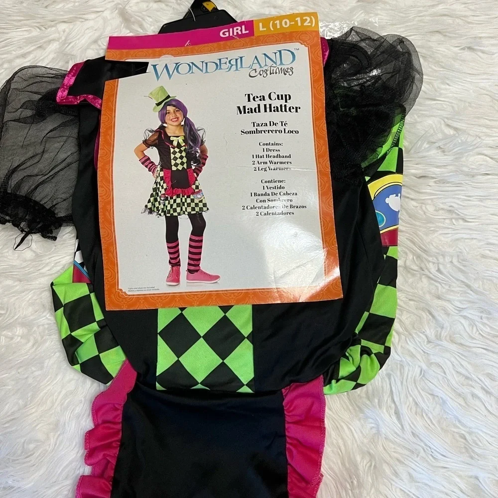 Tea Cup Mad Hatter WONDEALAND Costume